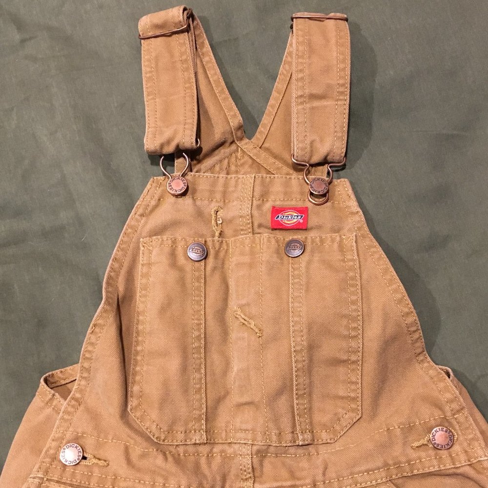 Dickies Youth Bib Overall Boys Girls Size Small